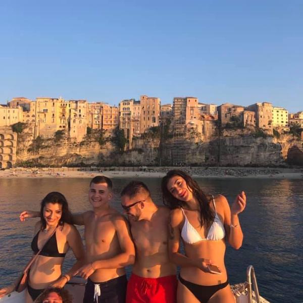 Festa in barca a Tropea